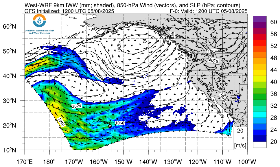 Northeast Pacific WWRF IWV